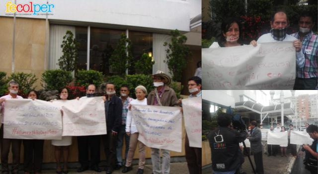 Protesta por desmonte de esquemas de protección a periodistas